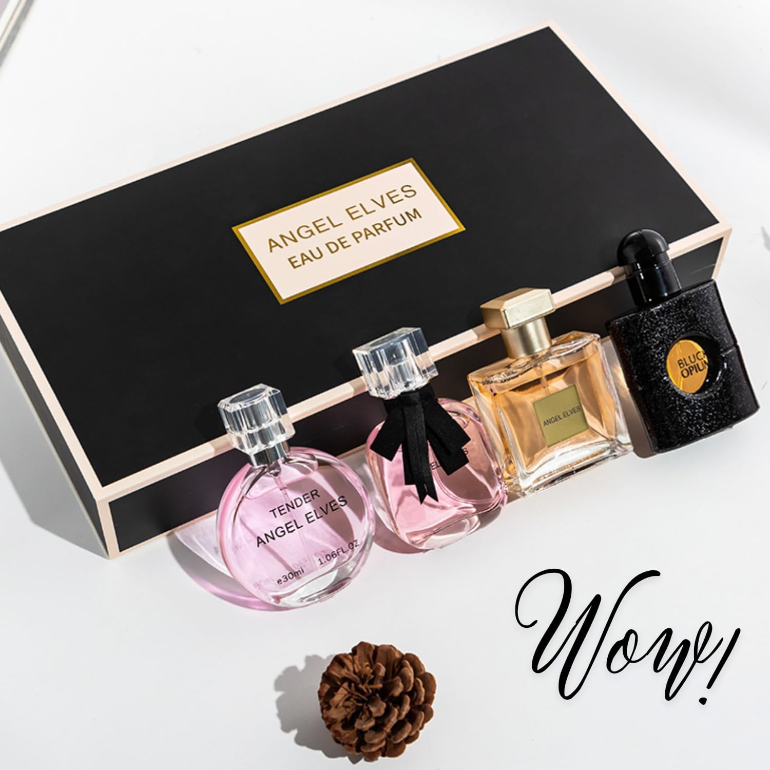 ZUNYSHA 4-Piece Eau de Parfum Gift Set for Women - 105ml